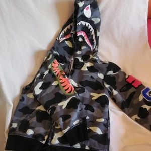 Bape baby hoodie